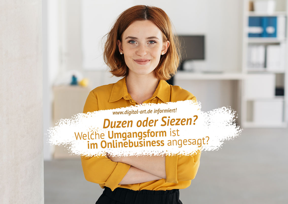 Duzen oder Siezen - Umgangsformen im Onlinebusiness