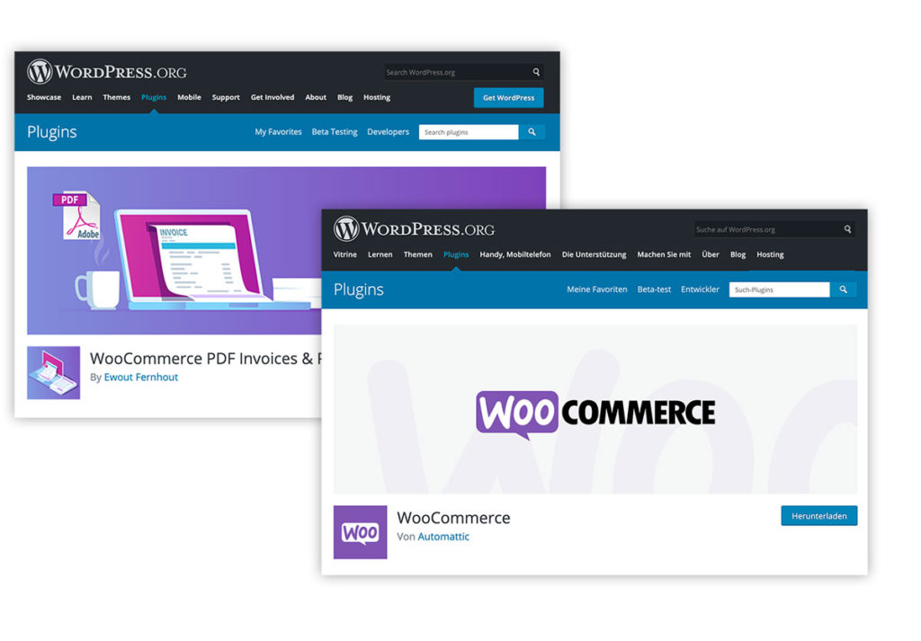 WordPress E-Comerce-Plugin